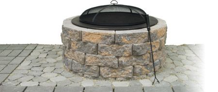Csn Grinnell, Aspen Stone Fire Pit Kit